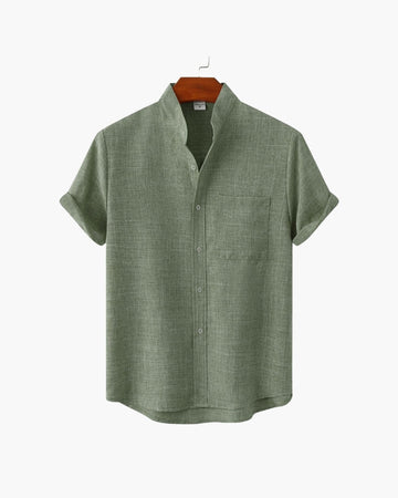 Ravernn Mandarin Collar Shirt