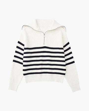 Ravernn Crest Zip Sweater